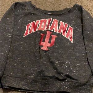 it off shoulder hoodie